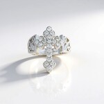 Anello in argento con Zircone (Dallas Prince Designs)