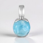 Ciondolo in argento con Larimar