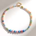 Collana in argento con Morganite del Madagascar (Riya)