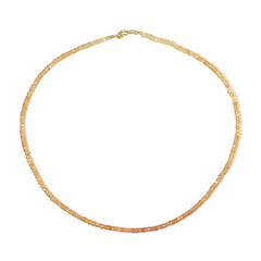 Collar en plata con Topacio imperial