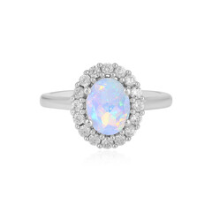 Zilveren ring met een Welo-opaal