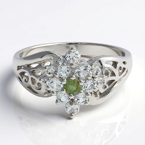 Anello in argento con Alessandrite