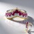 Anello in argento con Rubino della Birmania (Gems en Vogue)