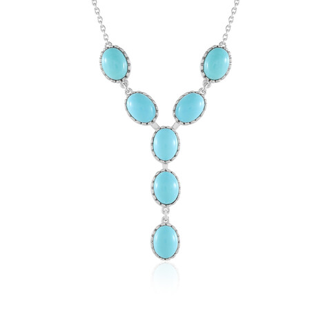 Sleeping Beauty-Türkis-Silbercollier (Faszination Türkis)