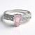 Anello in argento con Tormalina Rosa Cuprian