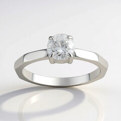 Anello in argento con Zircone