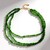 Collana in argento con Diopside Russo