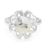 Dendriten-Achat-Silberring