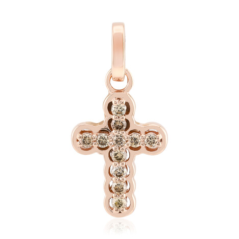 I1 Argyle Rose de France Diamond Silver Pendant (Annette)