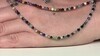 Collar en plata con Rubí Zoisite