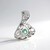 Ciondolo in argento con Smeraldo Russo (MONOSONO COLLECTION)