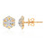14K SI1 (G) Diamond Gold Earrings (Annette)