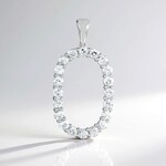 Ciondolo in argento con Zircone (de Melo Essence)