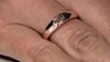 Anillo en oro con Diamante rosa de Francia de Argyle SI1 (Annette)