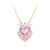 Collana in argento con Kunzite
