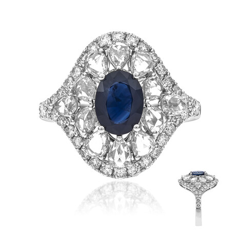 Bague en or et Saphir de Ceylan (CIRARI)