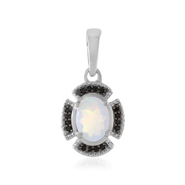 Ciondolo in argento con Opale di Welo