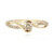 I2 Schokoladen-Brillant-Goldring (SUHANA)