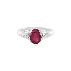 Madagascar Ruby Silver Ring
