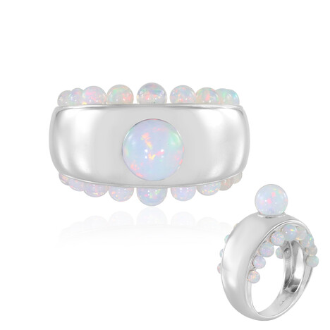 Welo-Opal-Silberring (de Melo Essence)