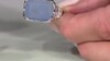 Zilveren ring met een Aqua Chalcedoon