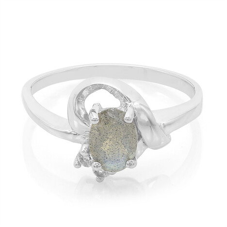 Bague en argent et Labradorite