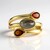 Anello in argento con Labradorite Ramata Maniry (KM by Juwelo)