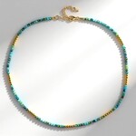 Collana in argento con Turchese