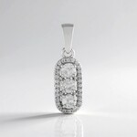 Ciondolo in argento con Zircone