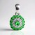 Ciondolo in argento con Tsavorite AAA del Kenia