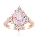 Anello in argento con Kunzite