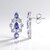 Orecchini in argento con Tanzanite