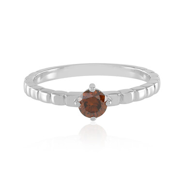 Roter SI1 Brillant-Goldring