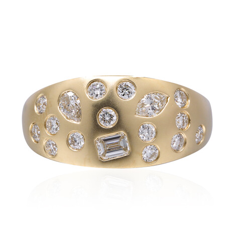 SI2 (H) Diamant-Goldring (CIRARI)