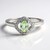 Anello in argento con Tsavorite della Tanzania