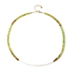 Collier en argent et Sphène