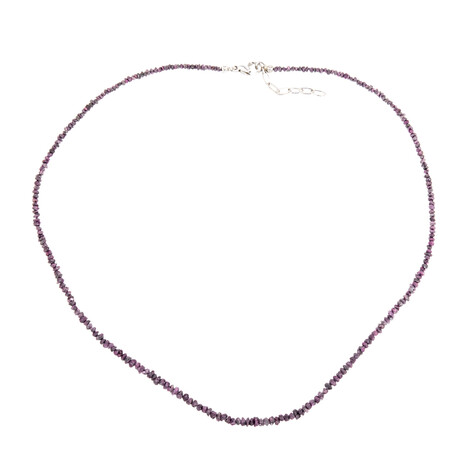 Collar en plata con Diamante púrpura (CUSTODANA)