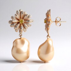 Orecchini in argento con Perla di Acqua Dolce