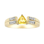 Anillo en oro con Heliodoro