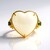 Anello in argento con Perla Mabe Bianca (Gems en Vogue)