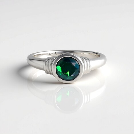 Anello in argento con Opale Mezezo