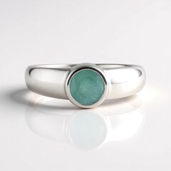 Anello in argento con Grandidierite
