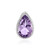 Colgante en plata con Amatista Rosa de Francia
