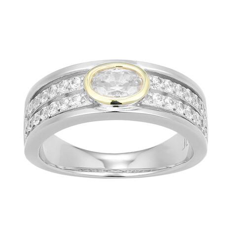 Zirkon-Silberring (Adela Silber)