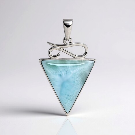 Ciondolo in argento con Larimar