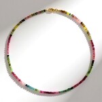 Collana in argento con Tormalina