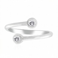 Anello in oro con Diamante VVS1 (G) (Annette)