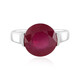 Anello in argento con Rubino del Madagascar
