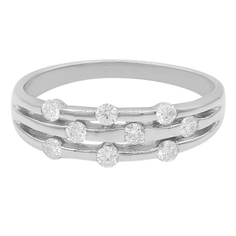 Anello in oro con Diamante SI1 (G) (Annette)