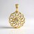 Ciondolo in argento con Diamante Champagne I2 (Ornaments by de Melo)